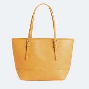 Urban Expressions Mustard Yellow Tote with Removable Pouch